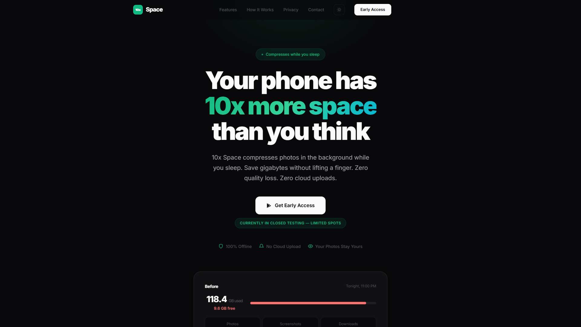 10x Space Screenshot